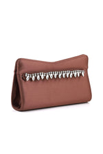 Load image into Gallery viewer, Fancy Clutch B20747-Brown
