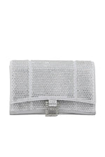 Load image into Gallery viewer, Fancy Clutch B20751-Silver
