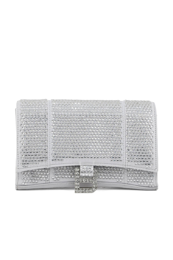 Fancy Clutch B20751-Silver