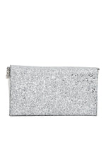 Load image into Gallery viewer, Fancy Clutch B20753-Silver
