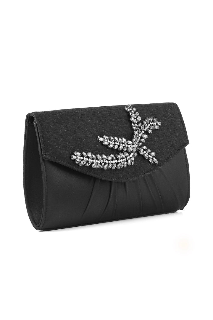 Fancy Clutch B20754-Black