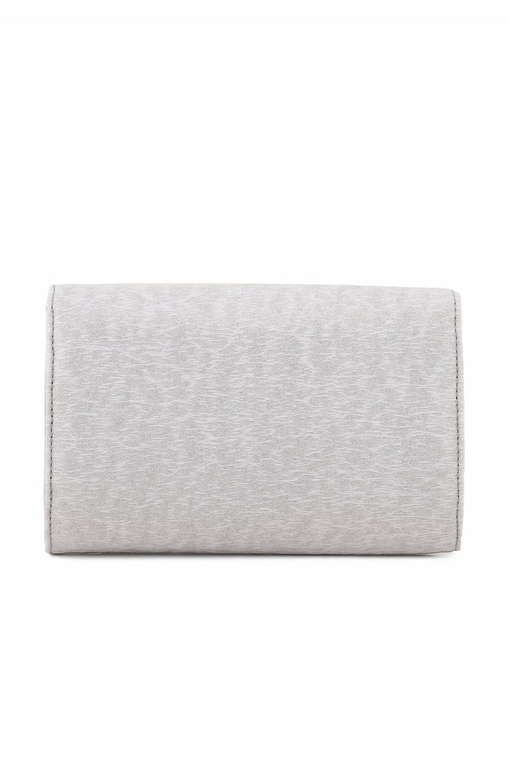 Fancy Clutch B20754-Silver