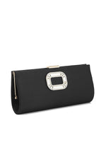 Load image into Gallery viewer, Fancy Clutch B21540-Black
