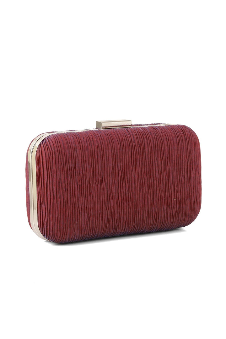 Formal Clutch B21575-Maroon