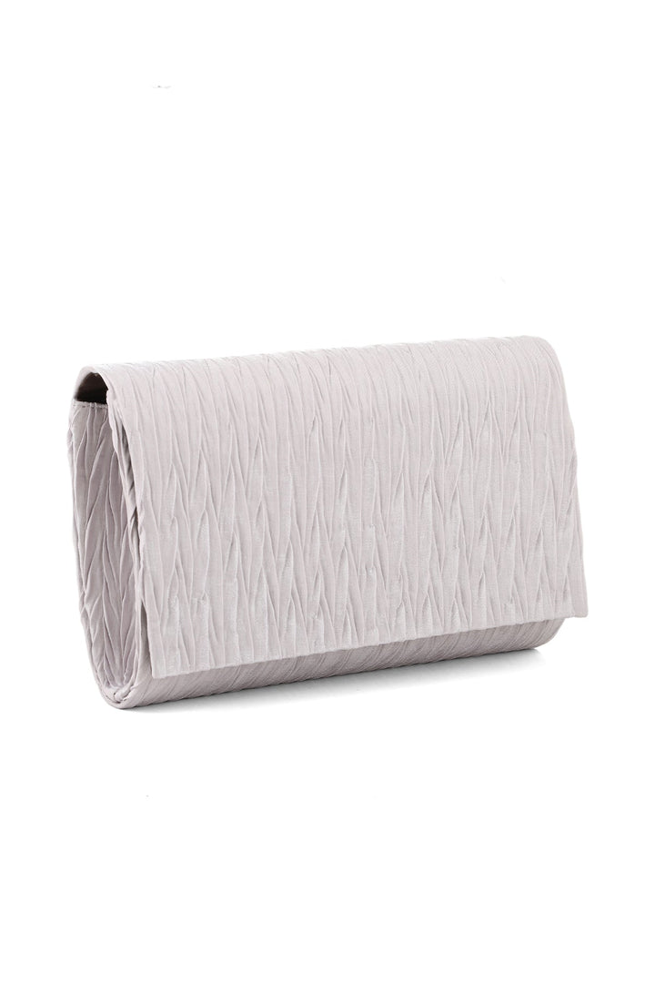 Fancy Clutch B21579-Silver