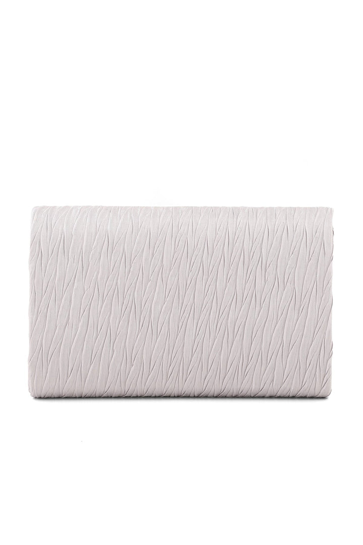 Fancy Clutch B21579-Silver