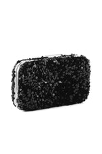 Load image into Gallery viewer, Fancy Clutch B21588-Black
