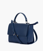 Load image into Gallery viewer, Blue mini messenger bag
